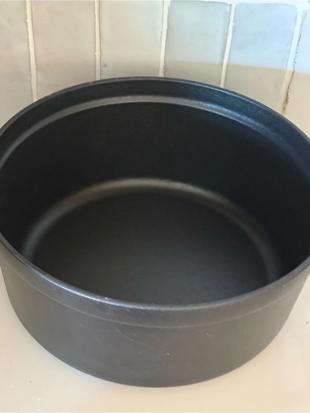 Staub Cast Iron Dutch Oven with Lid - Black
